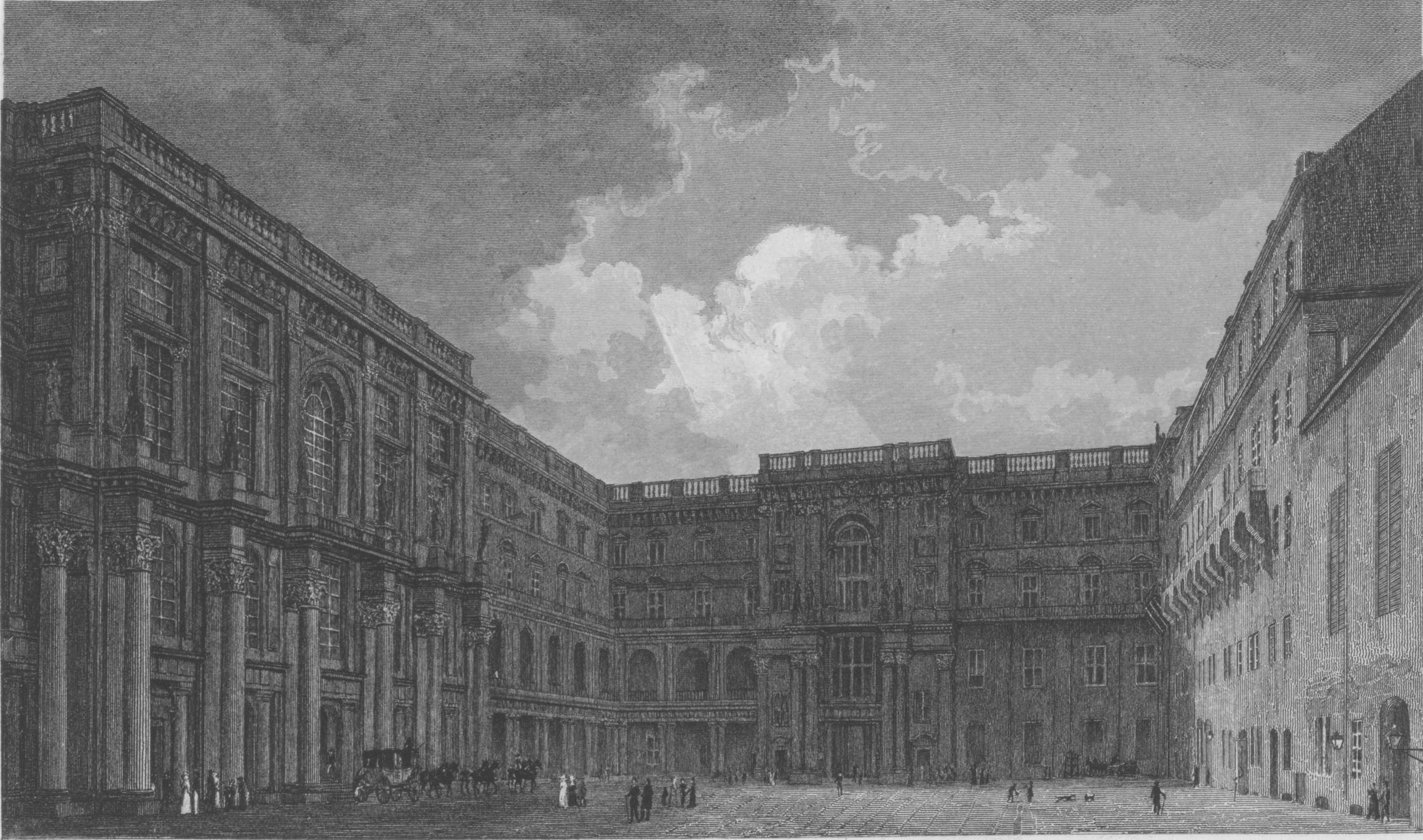 Der innere Schlosshof