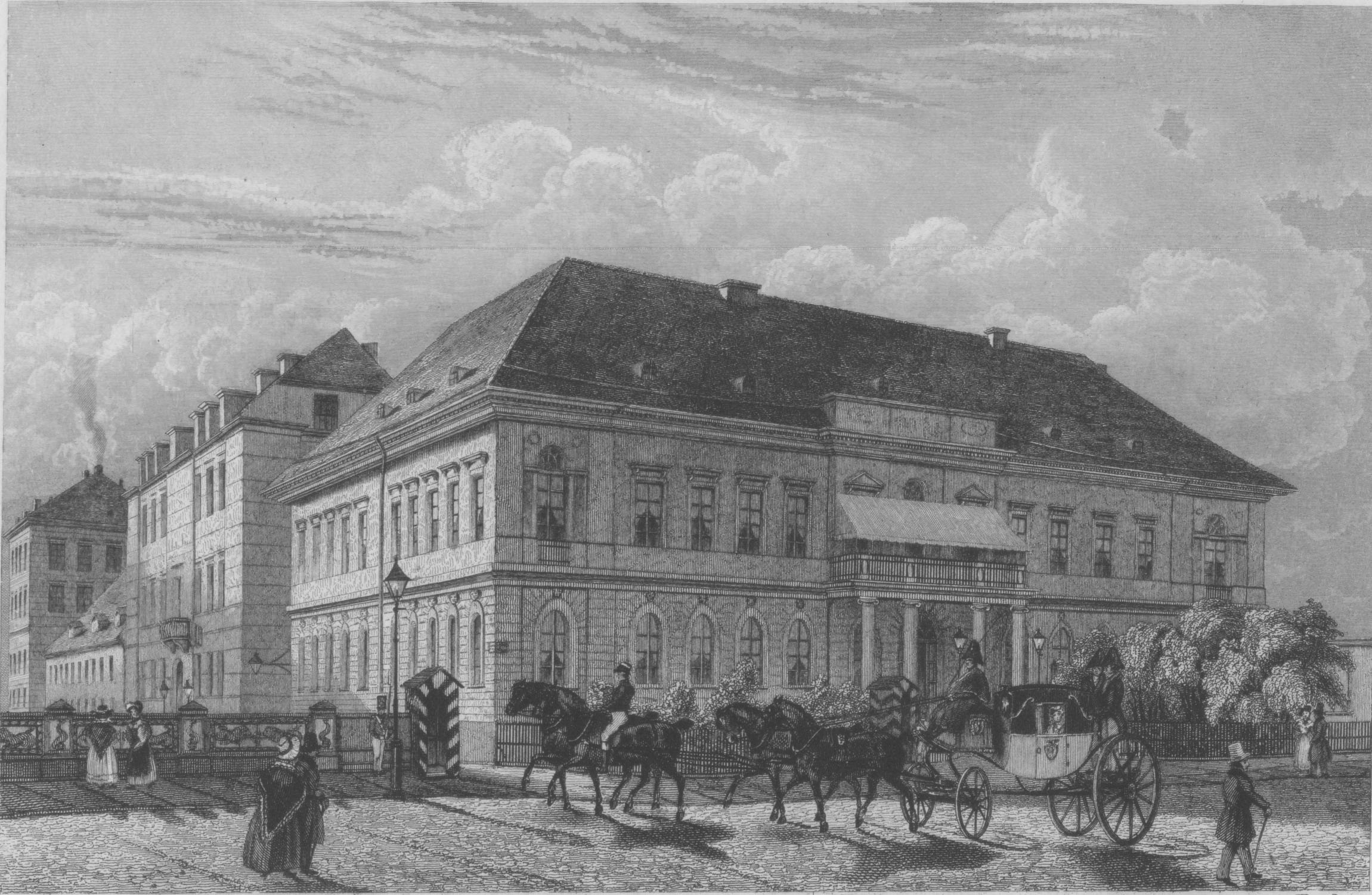 Das Commandantur-Gebäude