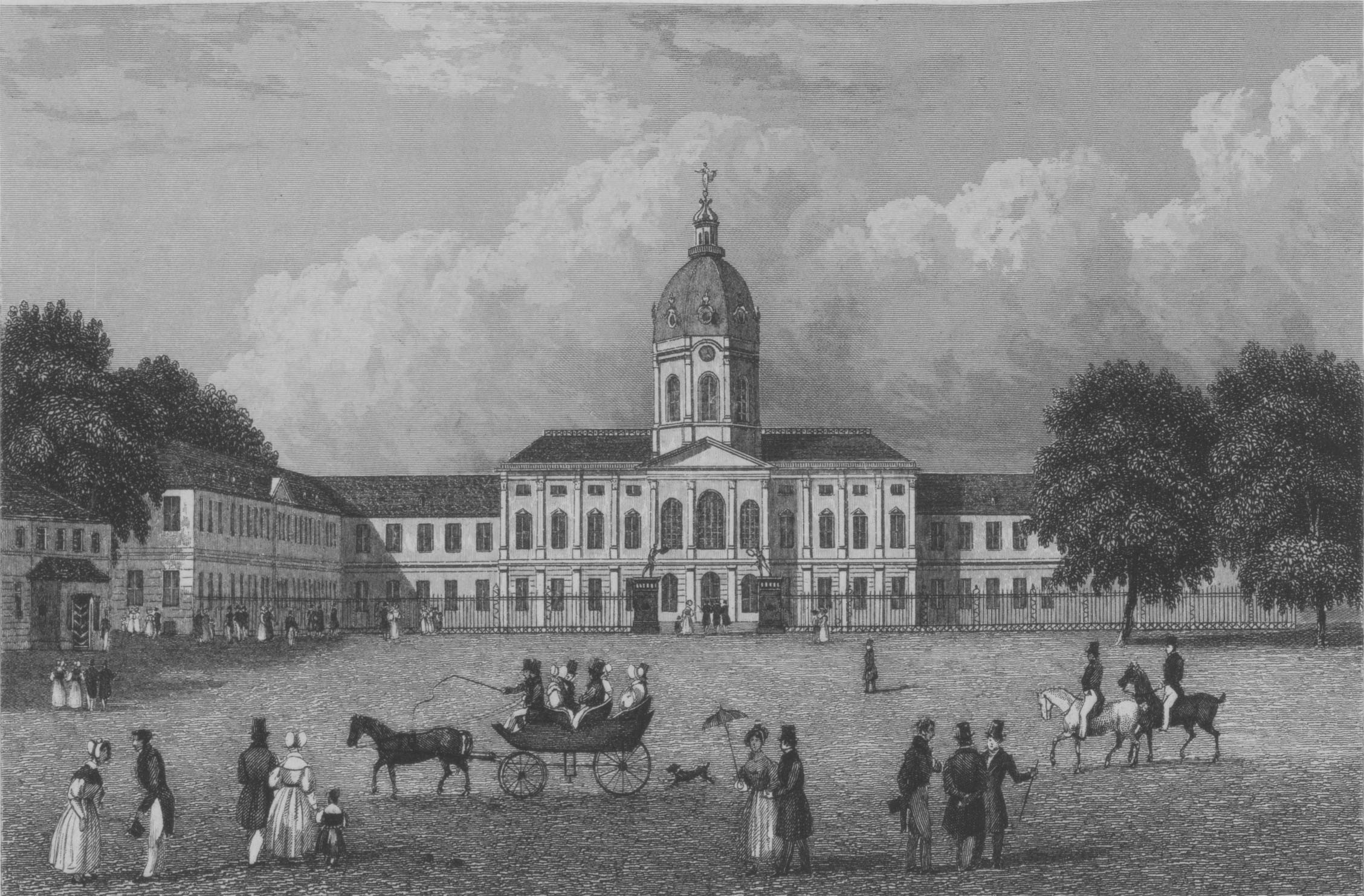 Das Schloss in Charlottenburg