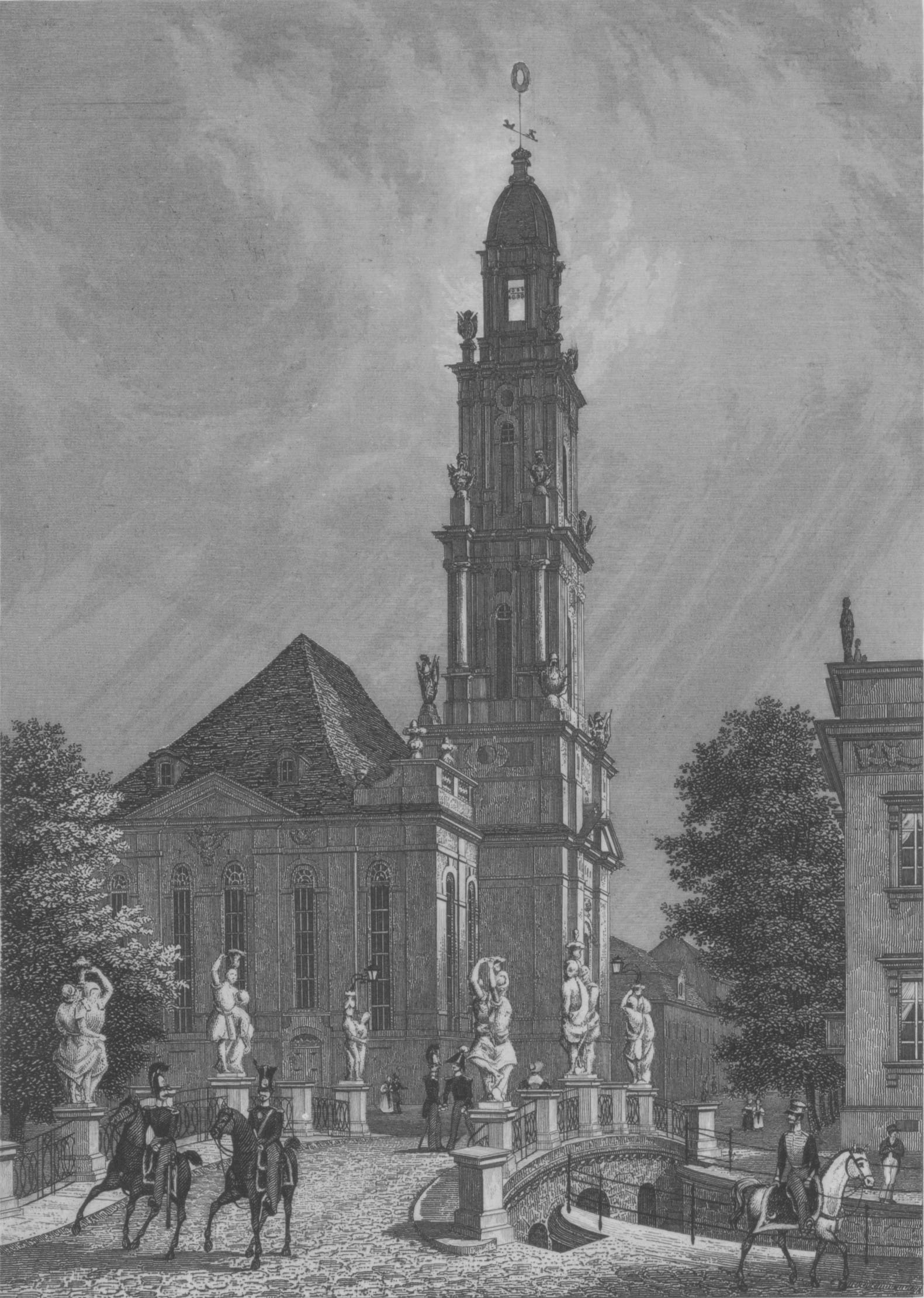 Die Garnisonkirche in Potsdam