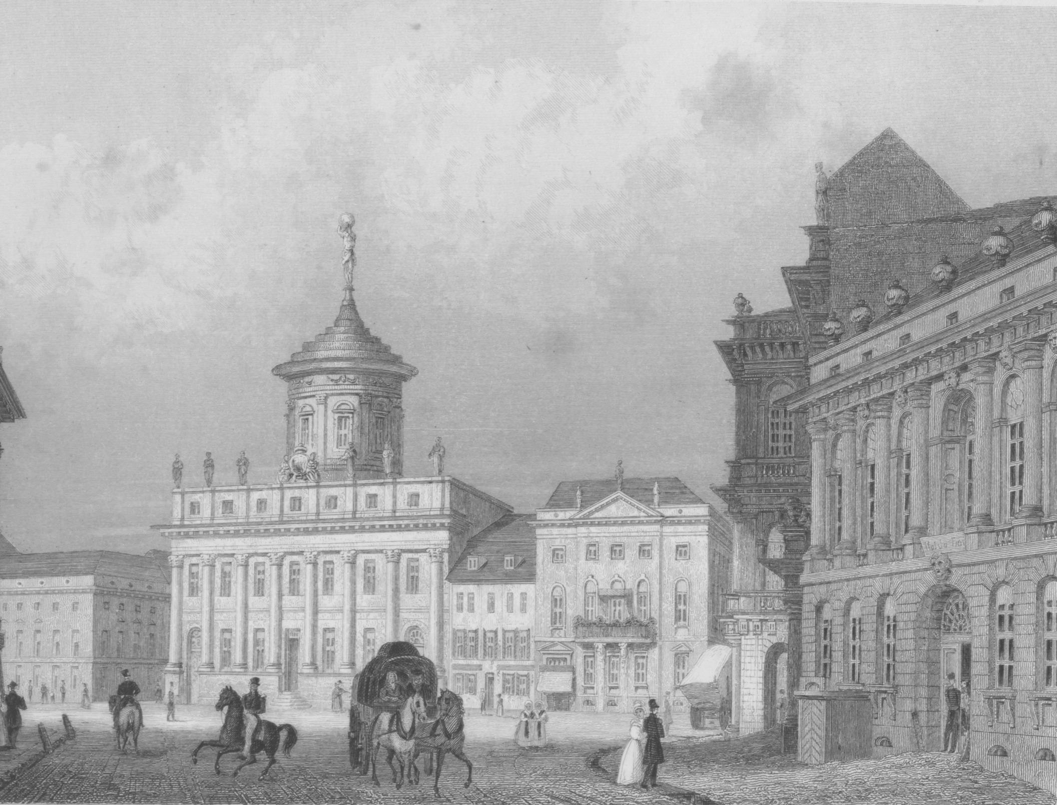 Das Rathhaus in Potsdam